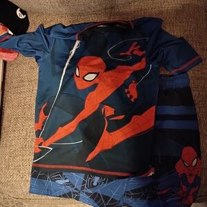 Marvel Spider-Man Kids Swim Set - Blue and Red